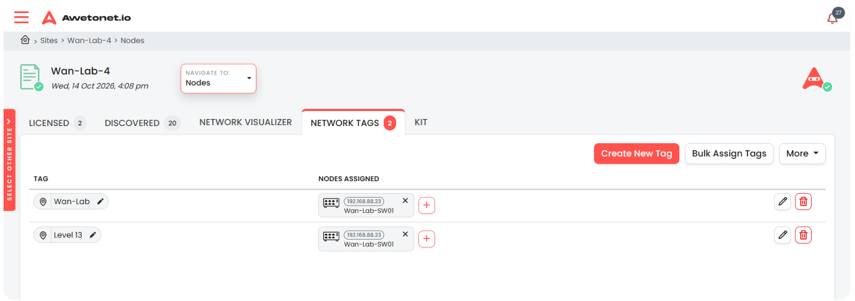 nodeTags